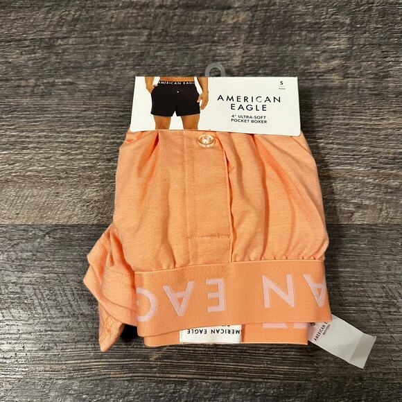 American Eagle Ultra Soft Pocket  Boxer 4" Small - Picture 1 of 2